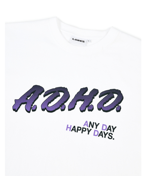 LORES(ロアス)の「A.D.H.D S/S Tee - White(Tシャツ/カットソー・レディース・その他・M/L/XL)」の3枚目の写真