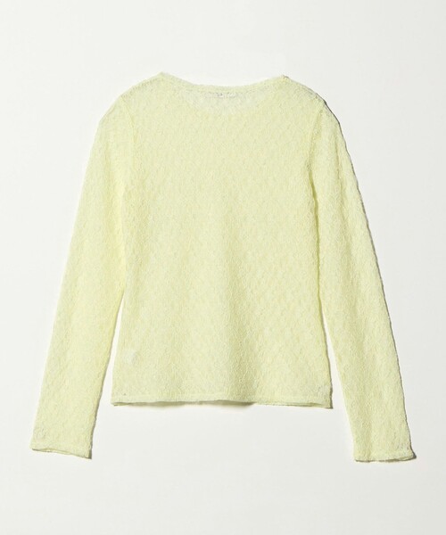 BEAUTY&YOUTH UNITED ARROWS(ビューティーアンドユースユナイテッドアローズ)の「フラワーレース プルオーバー(Tシャツ/カットソー・レディース・ブラック/ホワイト/イエロー/コバルトブルー・FREE)」の22枚目の写真