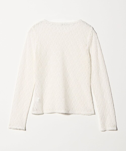 BEAUTY&YOUTH UNITED ARROWS(ビューティーアンドユースユナイテッドアローズ)の「フラワーレース プルオーバー(Tシャツ/カットソー・レディース・ブラック/ホワイト/イエロー/コバルトブルー・FREE)」の17枚目の写真