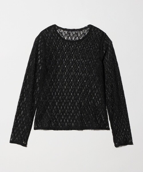 BEAUTY&YOUTH UNITED ARROWS(ビューティーアンドユースユナイテッドアローズ)の「フラワーレース プルオーバー(Tシャツ/カットソー・レディース・ブラック/ホワイト/イエロー/コバルトブルー・FREE)」の13枚目の写真