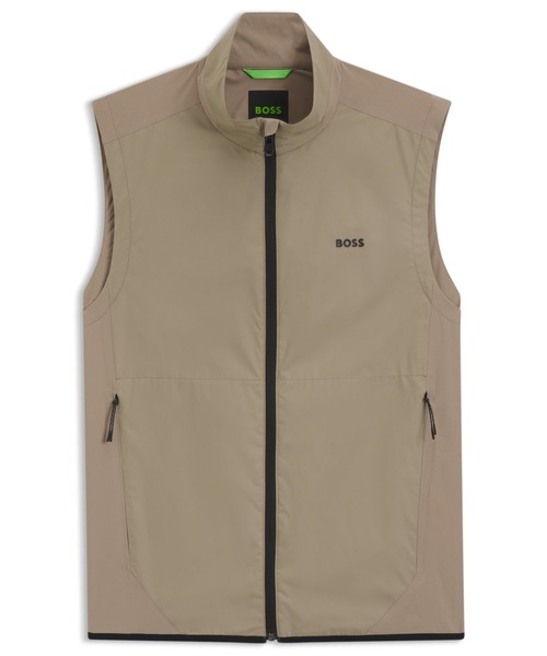 BOSS（ボス）の「はっ水ジレ 4WAYストレッチ（その他アウター・メンズ・ライトブラウン・M/XL/L/S）」の6枚目の写真