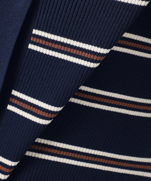 journal standard L'essage（ジャーナルスタンダードレサージュ）の「襟リブカーディガン（カーディガン/ボレロ・レディース・イエロー/ダークブルー/チャコールグレー・FREE）」の22枚目の写真