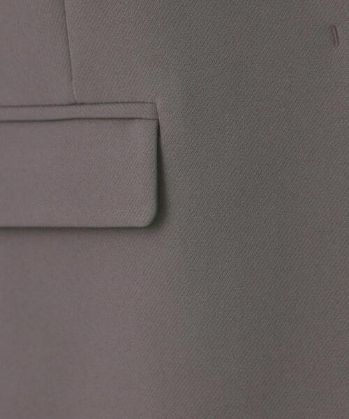 index（インデックス）の「ストレッチノーカラージャケット/セットアップ対応【洗濯機OK/防シワ/イージーアイロン】（ノーカラージャケット・レディース・ネイビー/ブラック系7/ナチュラル/チャコールグレー・40/38/36/42）」の9枚目の写真