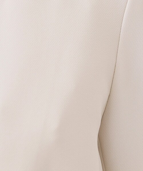 index（インデックス）の「ストレッチノーカラージャケット/セットアップ対応【洗濯機OK/防シワ/イージーアイロン】（ノーカラージャケット・レディース・ネイビー/ブラック系7/ナチュラル/チャコールグレー・40/38/36/42）」の13枚目の写真