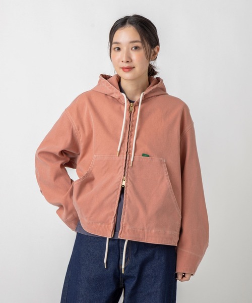 L.L.Bean(エルエルビーン)の「【JAPAN EDITION】プロスペクト・ハーバー・フーディ・ジャケット(その他アウター・レディース・グレイッシュベージュ/インディゴブルー/タン/ピンク・MEDIUM)」の5枚目の写真