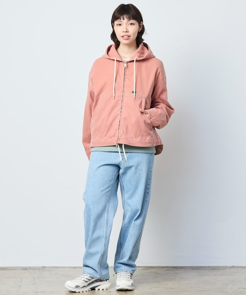 L.L.Bean(エルエルビーン)の「【JAPAN EDITION】プロスペクト・ハーバー・フーディ・ジャケット(その他アウター・レディース・グレイッシュベージュ/インディゴブルー/タン/ピンク・MEDIUM)」の15枚目の写真