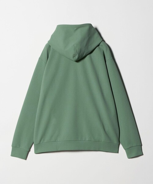 green label relaxing(グリーンレーベルリラクシング)の「アムンゼン ツイル フーディ パーカー -UVカット・吸水速乾・抗菌-(パーカー・メンズ・ライトグレー/ブラック/ケリーグリーン・S/M/XL/L)」の11枚目の写真