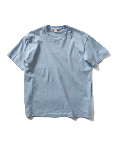 THOMASMORE(トーマスモア)の「ハイソフトラウンドT - スカイブルー(Tシャツ/カットソー・レディース・その他・XS/SMALL/M/L/XL)」の1枚目の写真