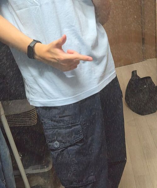 THOMASMORE(トーマスモア)の「ハイソフトラウンドT - スカイブルー(Tシャツ/カットソー・レディース・その他・XS/SMALL/M/L/XL)」の2枚目の写真