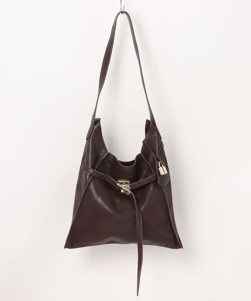 Scrap Book(スクラップブック)の「【atneK AND Scrap Book】ロングベルトワンショルダー(ショルダーバッグ・レディース・ブラック/ブラウン・FREE)」の5枚目の写真