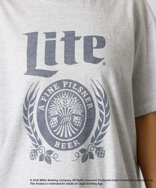 GOOD ROCK SPEED(グッドロックスピード)の「【GOOD ROCK SPEED/グッドロックスピード】Miller Lite Tshirt/ミラーライトTシャツシリーズ(Tシャツ/カットソー・メンズ・ホワイト系その他/グレー系その他/ホワイト系その他2・M/L/XL)」の21枚目の写真
