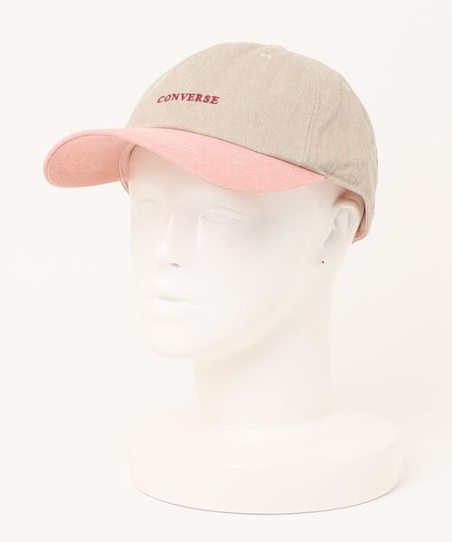 CONVERSE（コンバース）の「CONVERSE/コンバース　CN WASHED BICOLOUR 6P CAP（キャップ・メンズ・ブラック/ネイビー/ピンク/グリーン・57~59cm）」の15枚目の写真