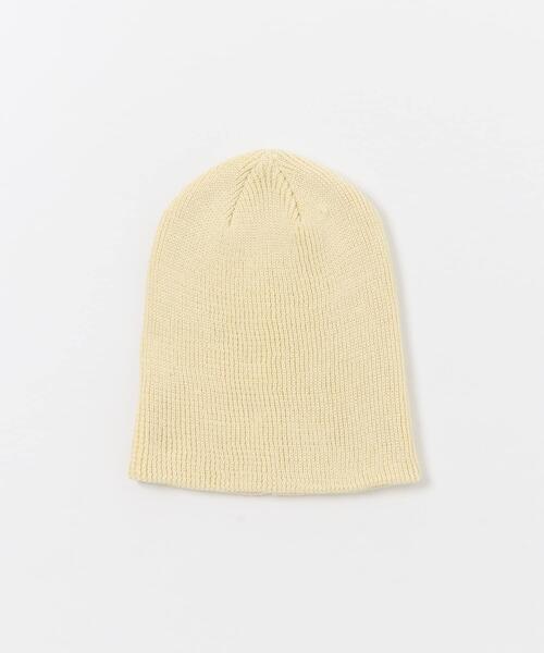 SMELLY（スメリー）の「コットンリブビーニー（ニットキャップ/ビーニー・レディース・ピンク/ブラック/アイボリー/グレー・-）」の11枚目の写真