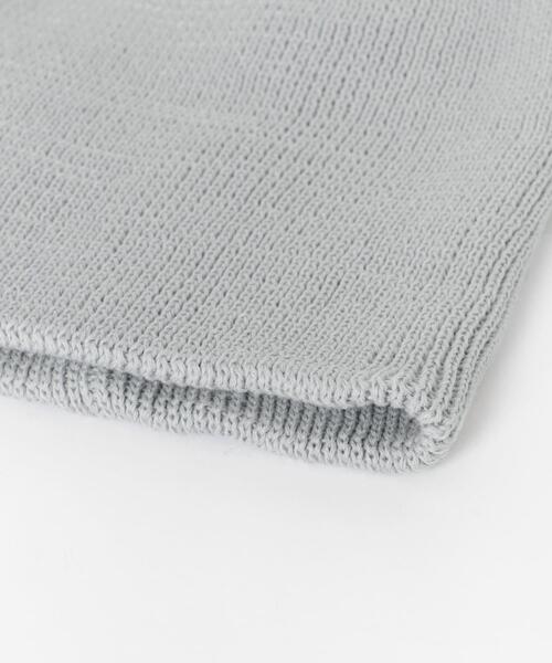 SMELLY（スメリー）の「コットンリブビーニー（ニットキャップ/ビーニー・レディース・ピンク/ブラック/アイボリー/グレー・-）」の12枚目の写真