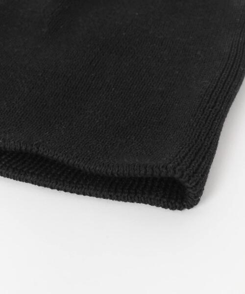 SMELLY（スメリー）の「コットンリブビーニー（ニットキャップ/ビーニー・レディース・ピンク/ブラック/アイボリー/グレー・-）」の16枚目の写真