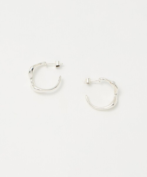 PHILIPPE AUDIBERT(フィリップ オーディベール)の「<PHILIPPE AUDIBERT>ELROSE CR ピアス(ピアス(両耳用)・レディース・シルバー・FREE)」の1枚目の写真