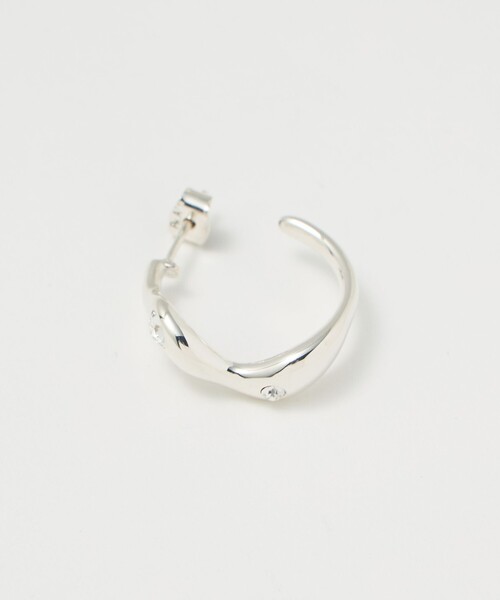 PHILIPPE AUDIBERT(フィリップ オーディベール)の「<PHILIPPE AUDIBERT>ELROSE CR ピアス(ピアス(両耳用)・レディース・シルバー・FREE)」の3枚目の写真