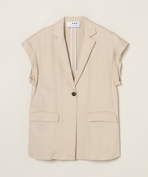 three dots（スリードッツ）の「フィブリオ 半袖ジャケット（その他アウター）」