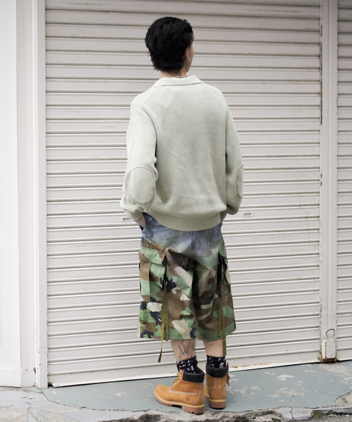 TOLQ(トルク)の「TOLQ / トルク GradationPrintedDenimPants*Cargo(その他パンツ・メンズ・ネイビー・2/3)」の6枚目の写真