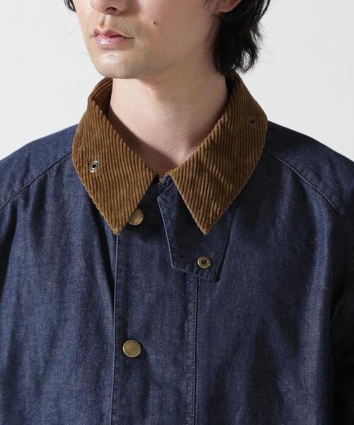 Barbour（バブアー）の「Barbour/バブアー　TRANSPORT DENIM CASUAL JACKET（デニムジャケット・レディース・その他4・38/36/40）」の4枚目の写真