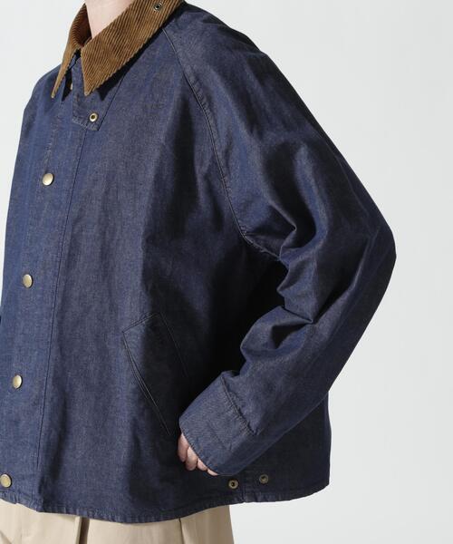 Barbour（バブアー）の「Barbour/バブアー　TRANSPORT DENIM CASUAL JACKET（デニムジャケット・レディース・その他4・38/36/40）」の5枚目の写真