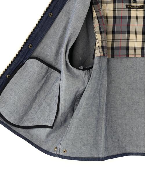Barbour（バブアー）の「Barbour/バブアー　TRANSPORT DENIM CASUAL JACKET（デニムジャケット・レディース・その他4・38/36/40）」の12枚目の写真