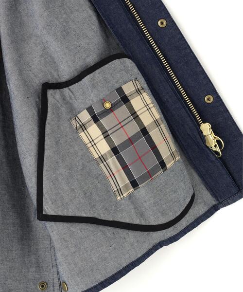 Barbour（バブアー）の「Barbour/バブアー　TRANSPORT DENIM CASUAL JACKET（デニムジャケット・レディース・その他4・38/36/40）」の13枚目の写真