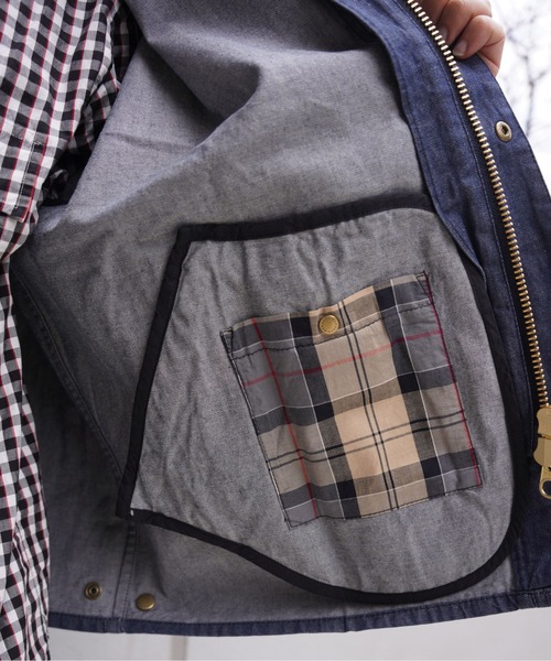 デニム＆ダンガリー　バブアー　Barbour 36サイズ Barbour/バブアー TRANSPORT DENIM CASUAL JACKET（デニムジャケット
