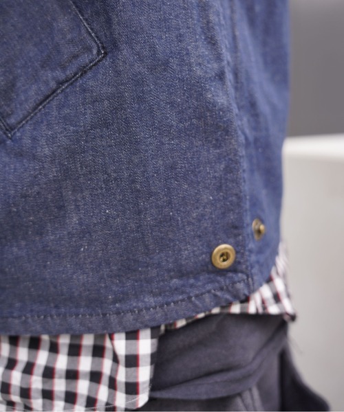 Barbour(バブアー)の「Barbour/バブアー TRANSPORT DENIM CASUAL JACKET(デニムジャケット・レディース・その他4・38/36/40/42)」の12枚目の写真