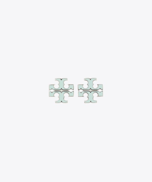 TORY BURCH(トリーバーチ)の「アイコン エナメル スモール スタッズピアス(ピアス(両耳用)・レディース・ブラック/ホワイト/ピンク/シルバー系・ONE SIZE)」の8枚目の写真