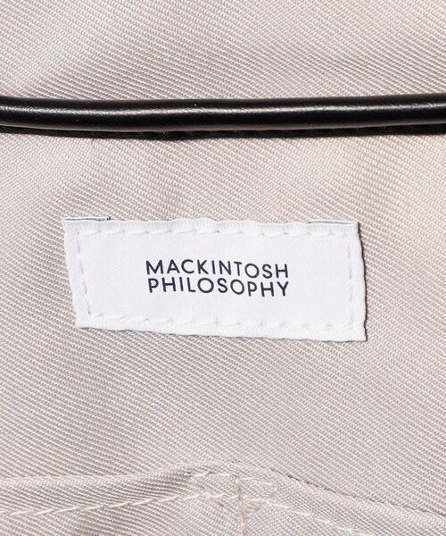 MACKINTOSH PHILOSOPHY（ﾏｯｷﾝﾄｯｼｭ ﾌｨﾛｿﾌｨｰ）の「8ポケットバックパック（バックパック/リュック・レディース・ベージュ/レッド系その他2/ブラック・FREE）」の13枚目の写真