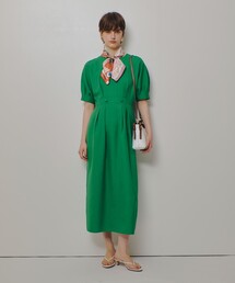 allureville | リネンライクタッキングワンピース(ワンピース)