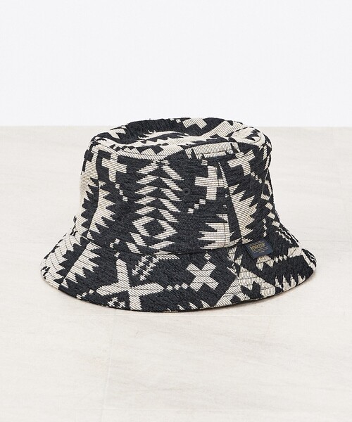 PENDLETON(ペンドルトン)の「【PENDLETON / ペンドルトン】GOBELINS HAT/ゴブラン バケットハット/ユニセックス/【WEB限定】(ハット・メンズ・ブルー/ブラック・フリー)」の4枚目の写真