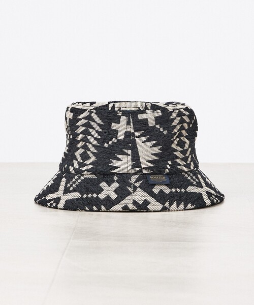 PENDLETON(ペンドルトン)の「【PENDLETON / ペンドルトン】GOBELINS HAT/ゴブラン バケットハット/ユニセックス/【WEB限定】(ハット・メンズ・ブルー/ブラック・フリー)」の5枚目の写真