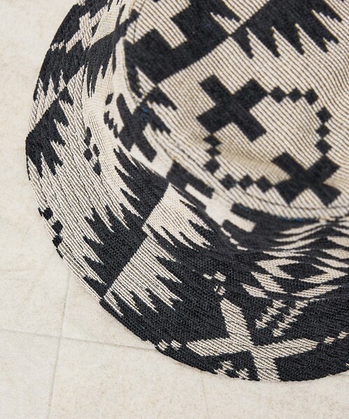PENDLETON(ペンドルトン)の「【PENDLETON / ペンドルトン】GOBELINS HAT/ゴブラン バケットハット/ユニセックス/【WEB限定】(ハット・メンズ・ブルー/ブラック・フリー)」の13枚目の写真