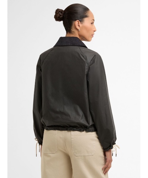 Barbour（バブアー）の「Marronワックスジャケット（レディース）（テーラードジャケット・レディース・グレー/オリーブ・8/10/12）」の10枚目の写真