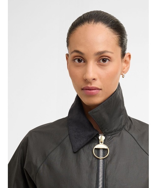 Barbour（バブアー）の「Marronワックスジャケット（レディース）（テーラードジャケット・レディース・グレー/オリーブ・8/10/12）」の11枚目の写真