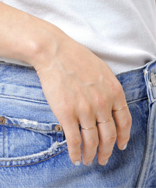 Garden of Eden（ガーデンオブエデン）の「【GARDEN OF EDEN/ガーデン オブ エデン】MINIMAL RING YG（リング・レディース・ゴールド・17/15 /13/11/FREE/5）」の7枚目の写真