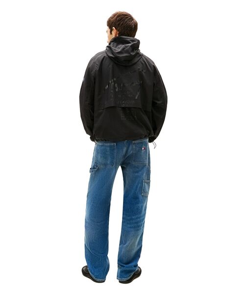 tommy jeans(トミー ジーンズ)の「シグネチャーロゴウィンドブレーカー(ナイロンジャケット・メンズ・ブラック/アイボリー・X-LARGE/LARGE/SMALL/MEDIUM)」の10枚目の写真