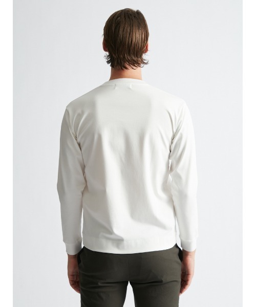 AOURE(アウール)の「PABLO ロングスリーブ(Tシャツ/カットソー・メンズ・ブラック/ホワイト・SMALL/MEDIUM/LARGE/X-LARGE)」の19枚目の写真