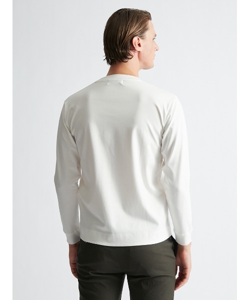 AOURE(アウール)の「PABLO ロングスリーブ(Tシャツ/カットソー・メンズ・ブラック/ホワイト・SMALL/MEDIUM/LARGE/X-LARGE)」の20枚目の写真