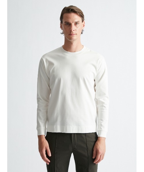 AOURE(アウール)の「PABLO ロングスリーブ(Tシャツ/カットソー・メンズ・ブラック/ホワイト・SMALL/MEDIUM/LARGE/X-LARGE)」の16枚目の写真