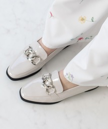 【Bridget Birkin】チェーンアクセサリーローファー(561631)