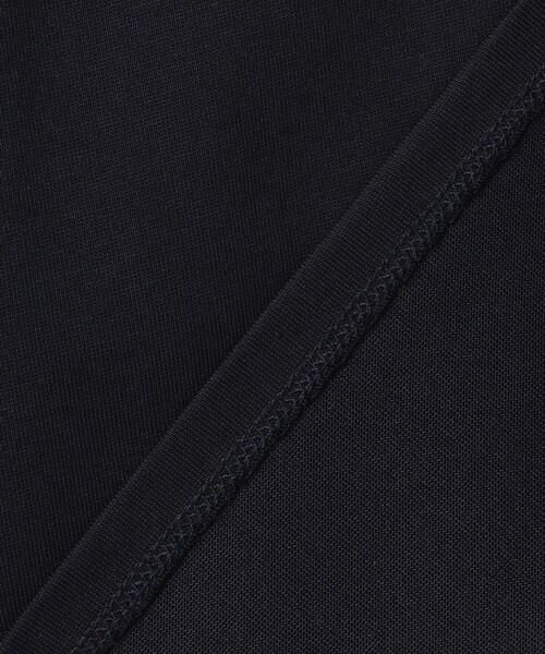 組曲 S(クミキョク チイサイサイズ)の「GIZAコットンチュールコンビ カットソー(Tシャツ/カットソー・レディース・ネイビー系2/ネイビー系/アイボリー系・S2)」の12枚目の写真