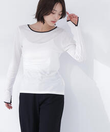 NATURAL BEAUTY Tシャツ カットソー NATURAL BEAUTY BASIC｜ナチュラルビューティーベーシックのTシャツ