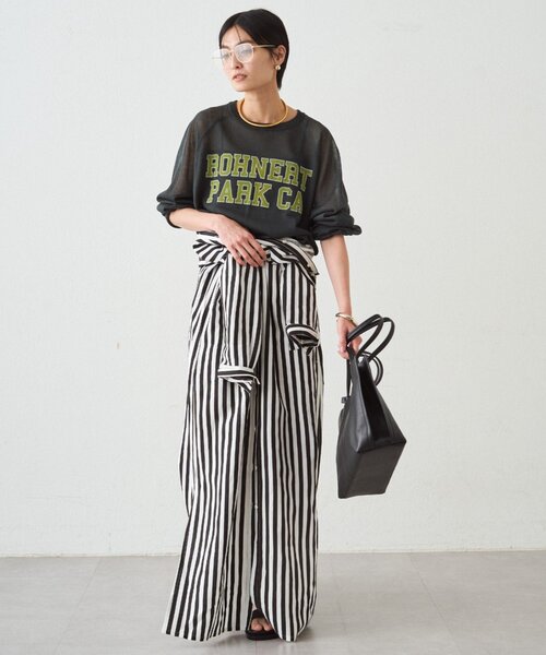 LOUNGEDRESS(ラウンジドレス)の「シャツワンピース(ワンピース・レディース・オフホワイト/ベージュ・FREE)」の4枚目の写真