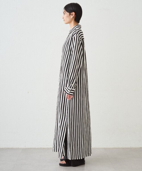 LOUNGEDRESS(ラウンジドレス)の「シャツワンピース(ワンピース・レディース・オフホワイト/ベージュ・FREE)」の11枚目の写真