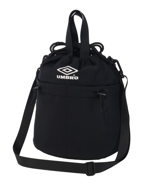 UMBRO（アンブロ）の「【UMBRO/アンブロ】 巾着2wayショルダー（ショルダーバッグ・レディース・ベージュ/ブラック・FREE）」の2枚目の写真