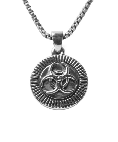 HUF(ハフ)の「SECTOR PENDANT(ネックレス・メンズ・シルバー・O/S)」の2枚目の写真