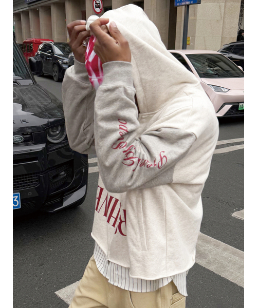 STEEPC(スティップ)の「パネル*クロップフードジップアップ(パーカー・レディース・その他・SMALL/MEDIUM/LARGE)」の2枚目の写真